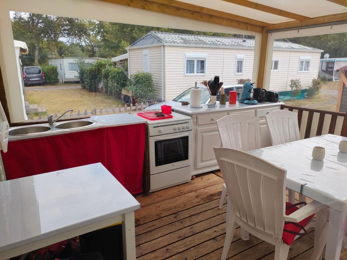 Mobil Home Climatise Au Domaine Lalande A ميميزا بلاج المظهر الخارجي الصورة