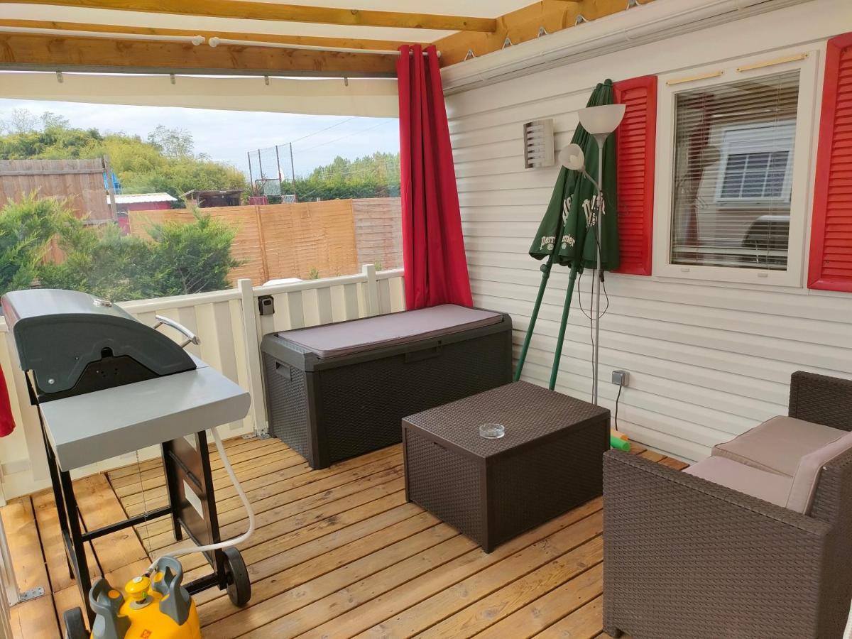 Mobil Home Climatise Au Domaine Lalande A ميميزا بلاج المظهر الخارجي الصورة